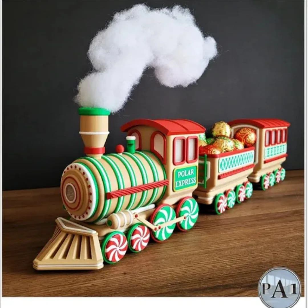 STL - Tren de Navidad Polar Express