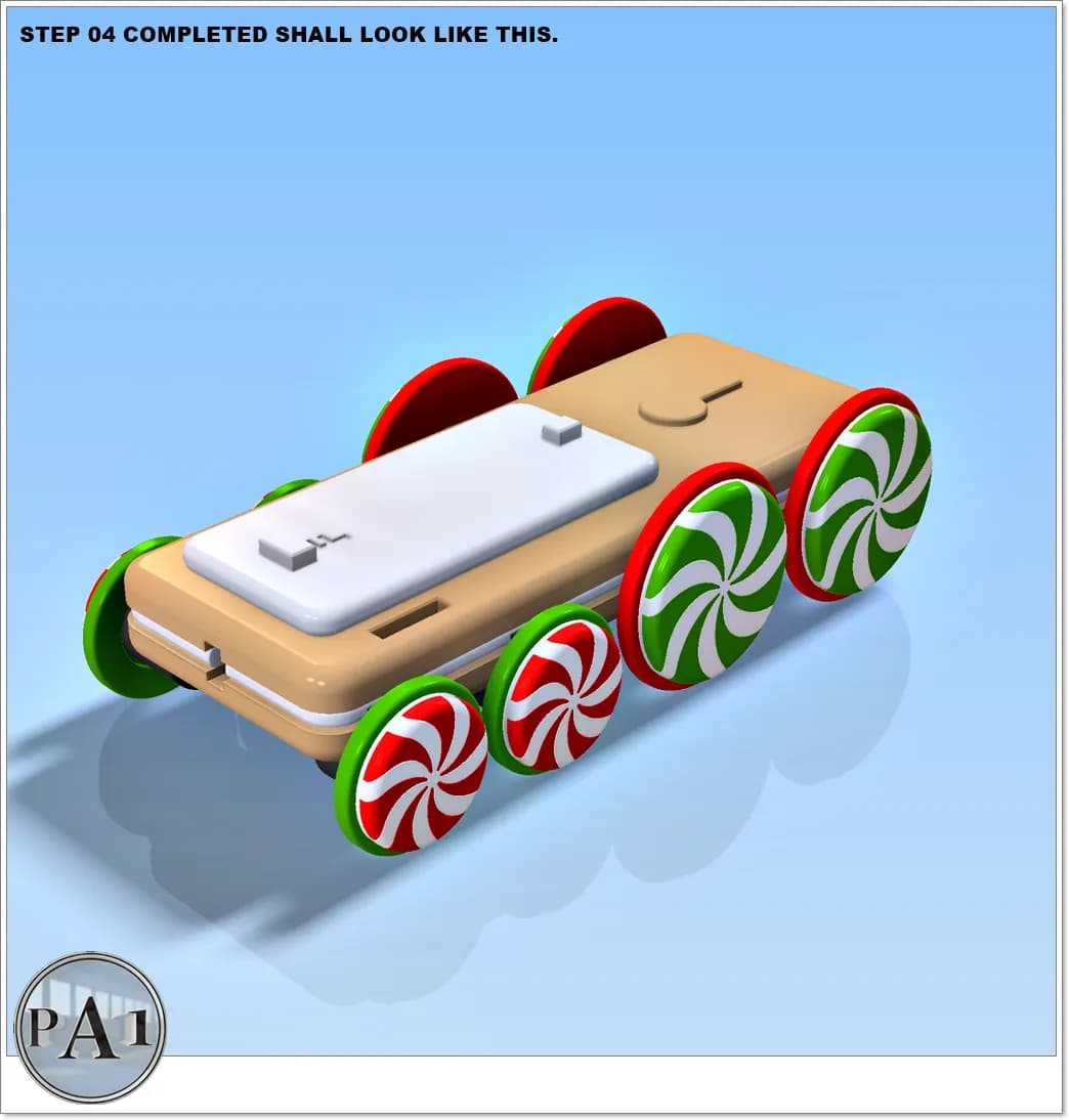 STL - Tren de Navidad Polar Express