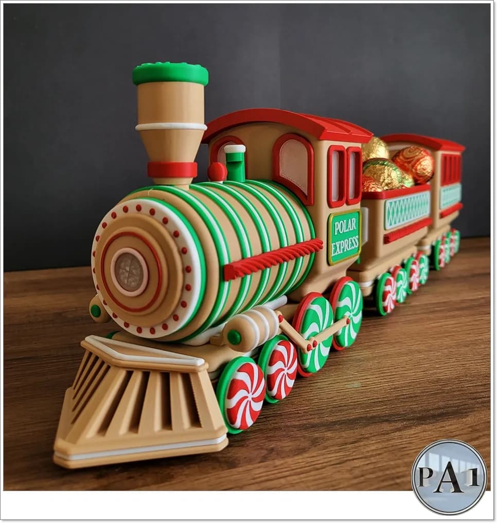 STL - Tren de Navidad Polar Express