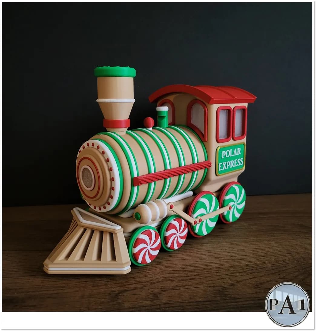 STL - Tren de Navidad Polar Express