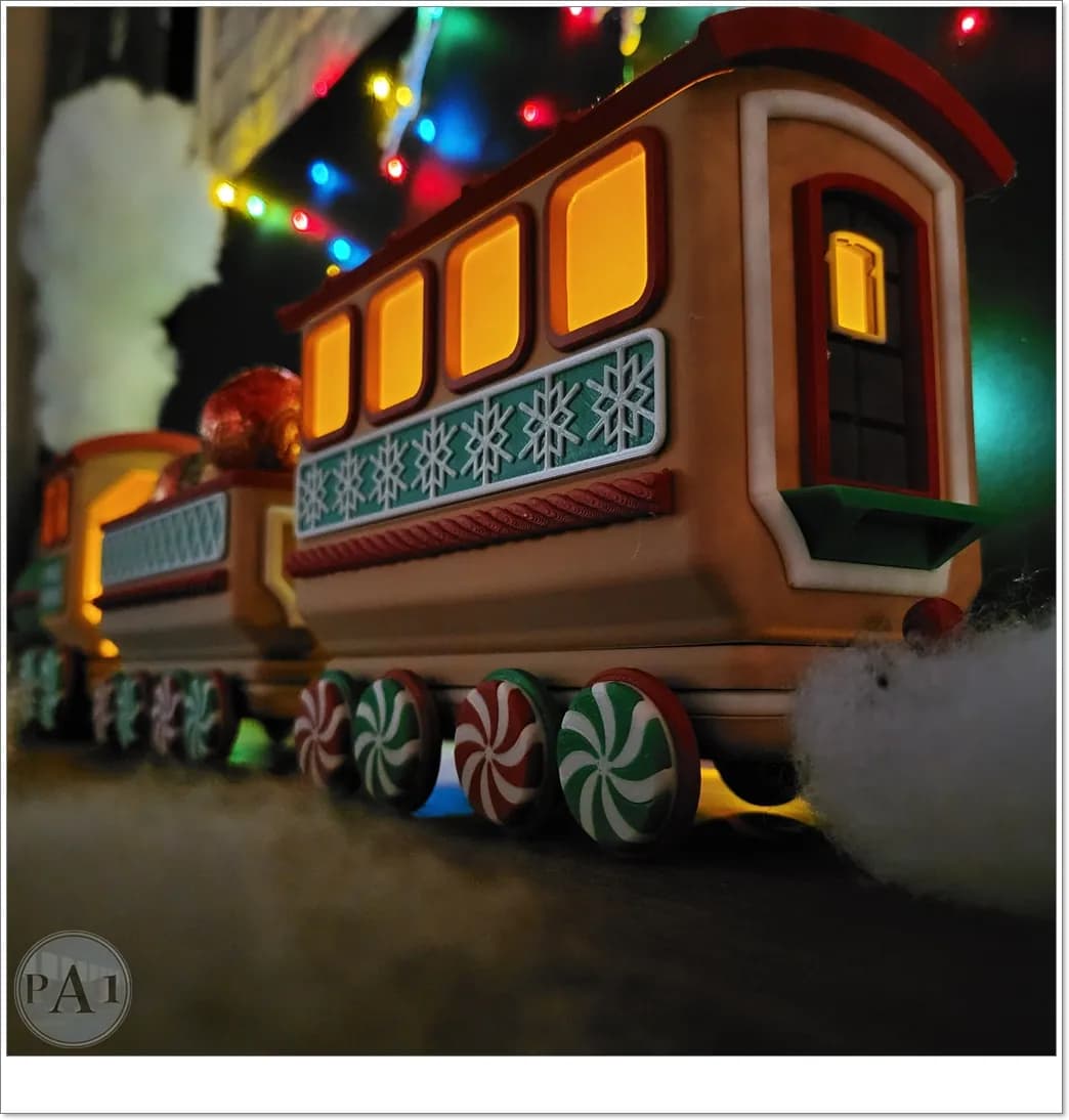 STL - Tren de Navidad Polar Express