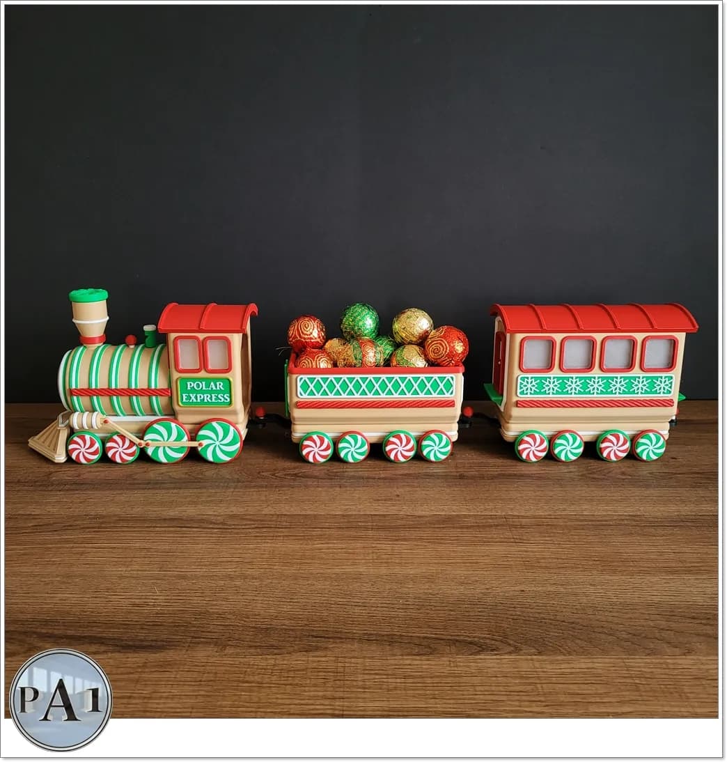 STL - Tren de Navidad Polar Express
