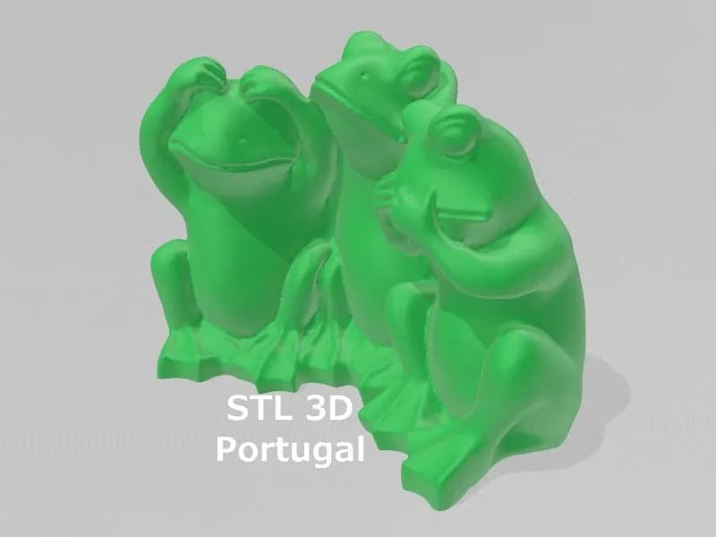 STL - Tres ranas sabias