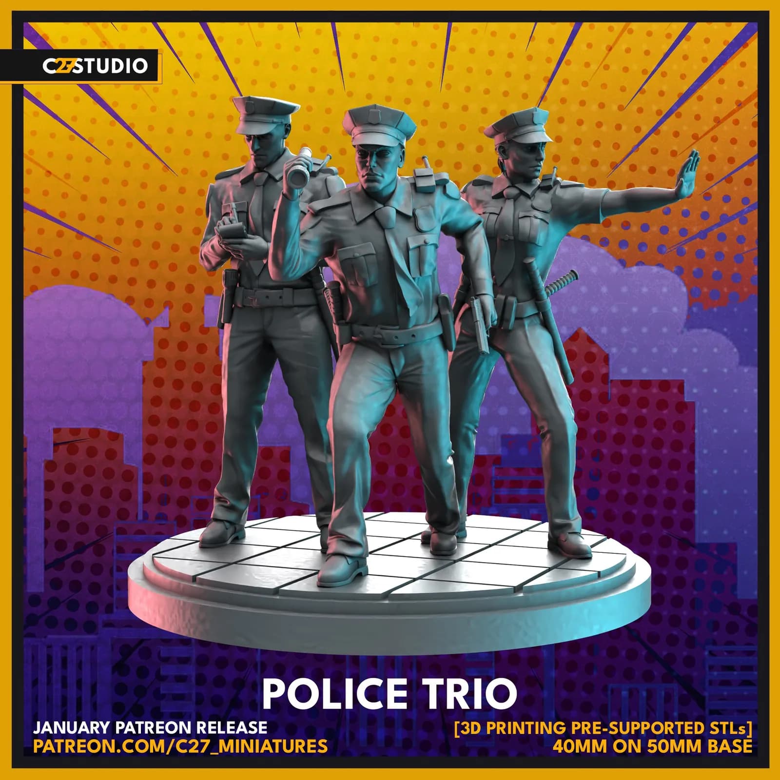 STL - Trío de policías 2