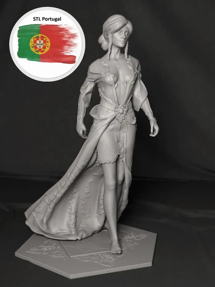 STL - Triss Merigold de The Witcher