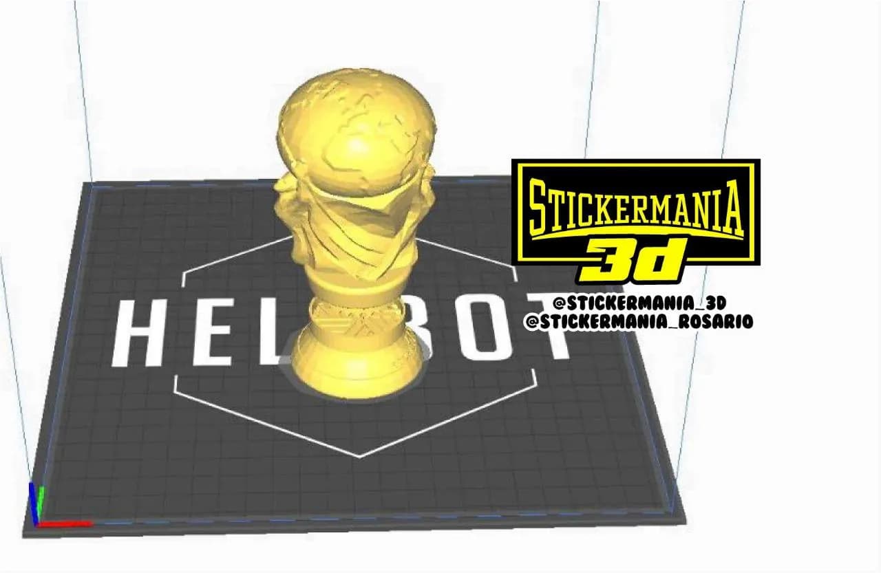 STL - Trofeo de fútbol