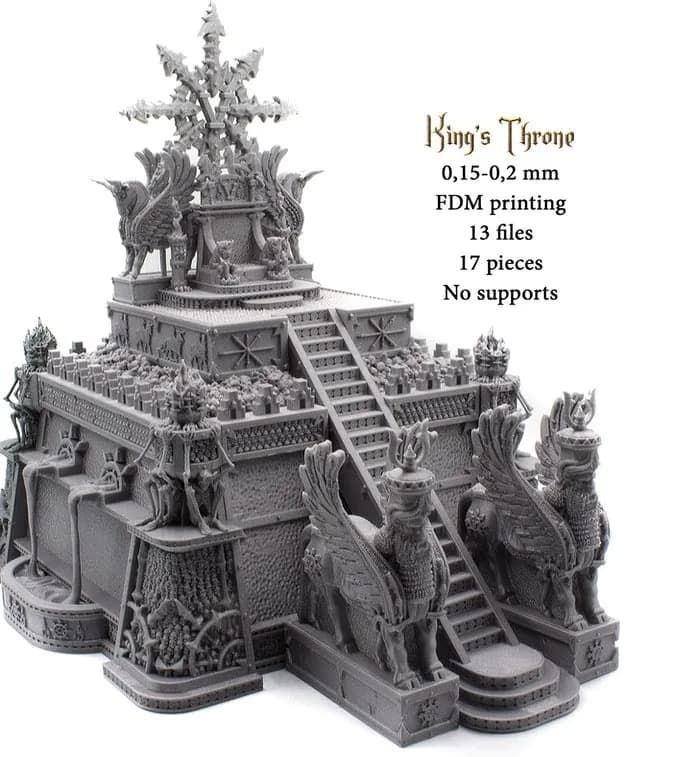 STL - King's Throne