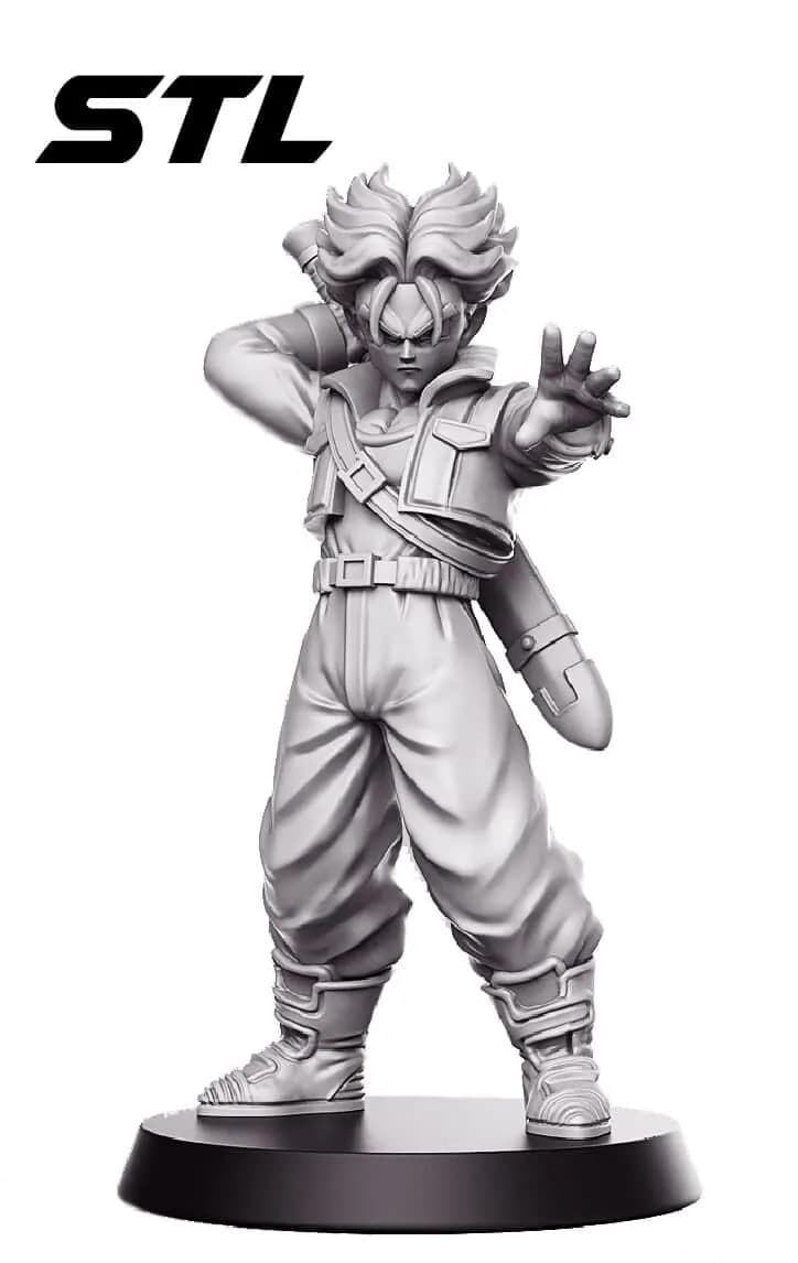 STL - Trunks de Dragon Ball Z