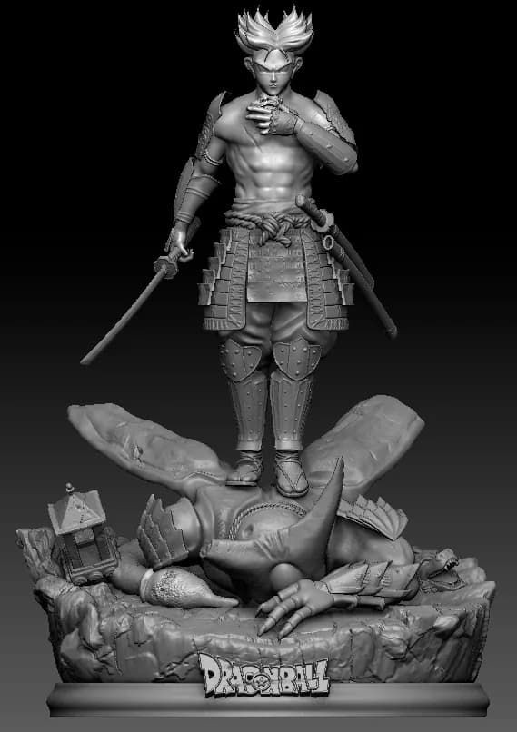 STL - Trunks Samurai 5