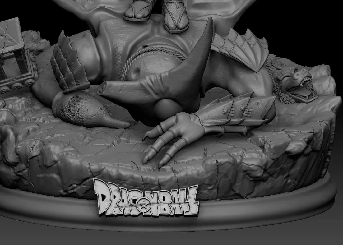 STL - Trunks Samurai 5 render 5