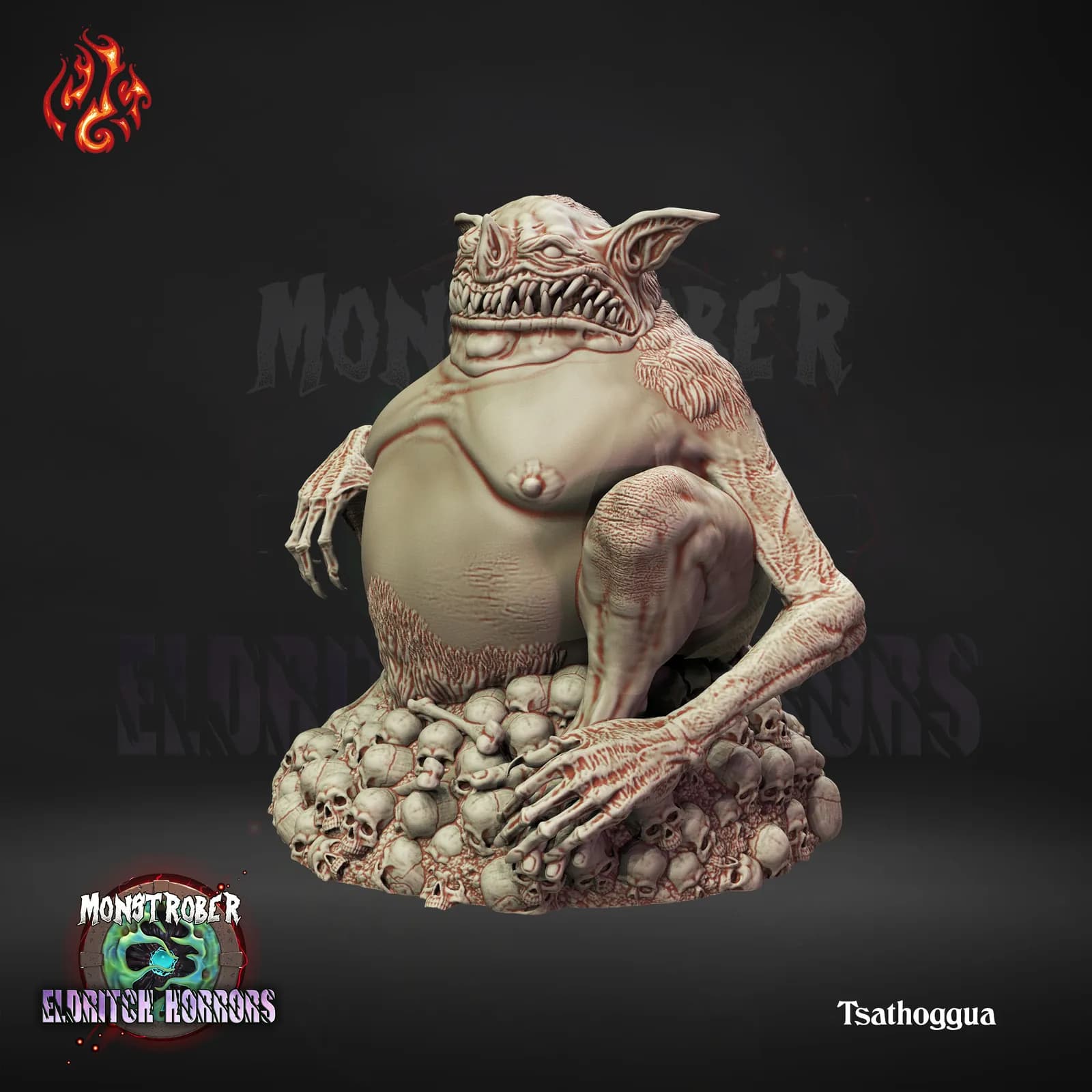 STL - Tsathoggua Spawn sin Forma render 4