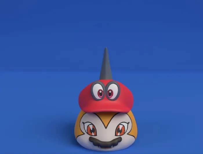 STL - tsunomonvsmario stl
