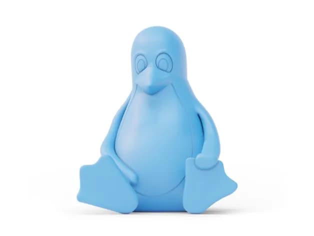 STL - Tux, el pingüino de Linux