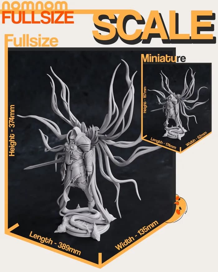 STL - tyrael render 3