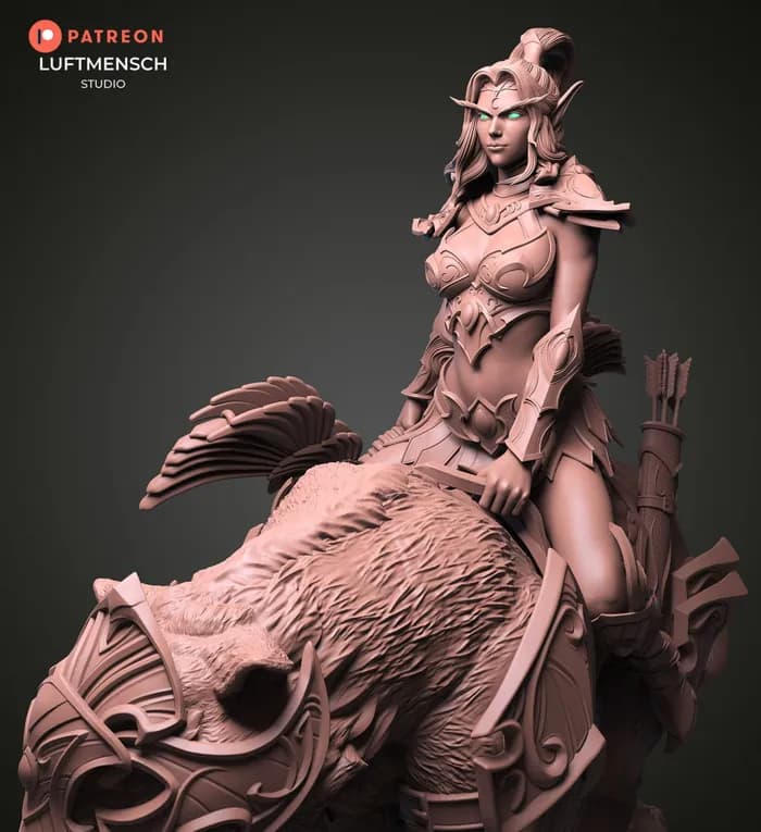 STL - tyrande and ashalah