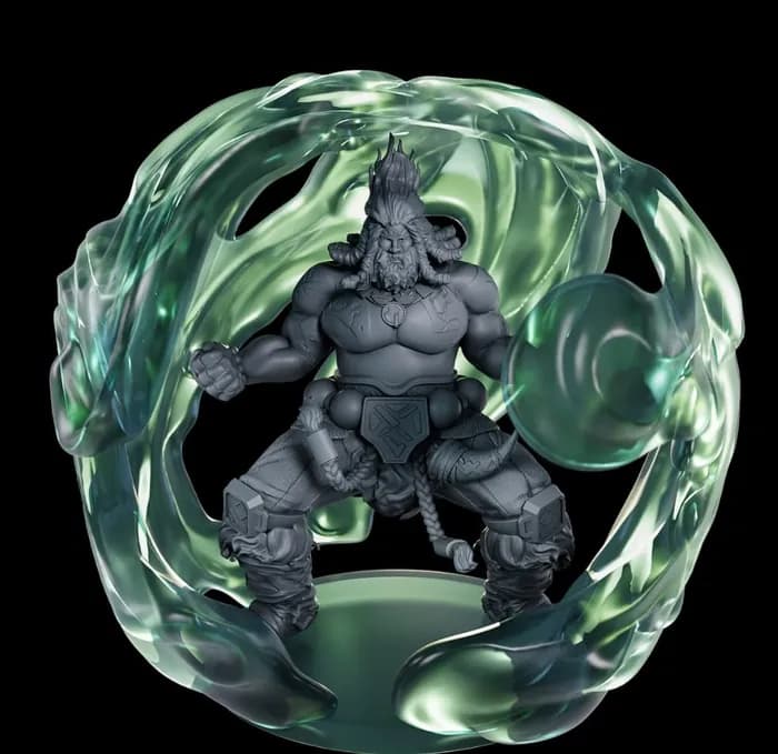 STL - udyr render 2