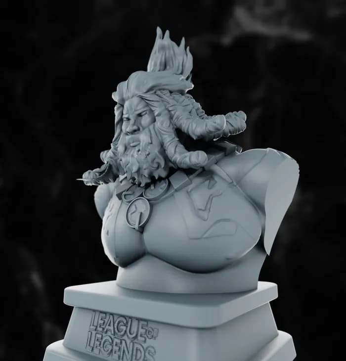 STL - udyr lol bust