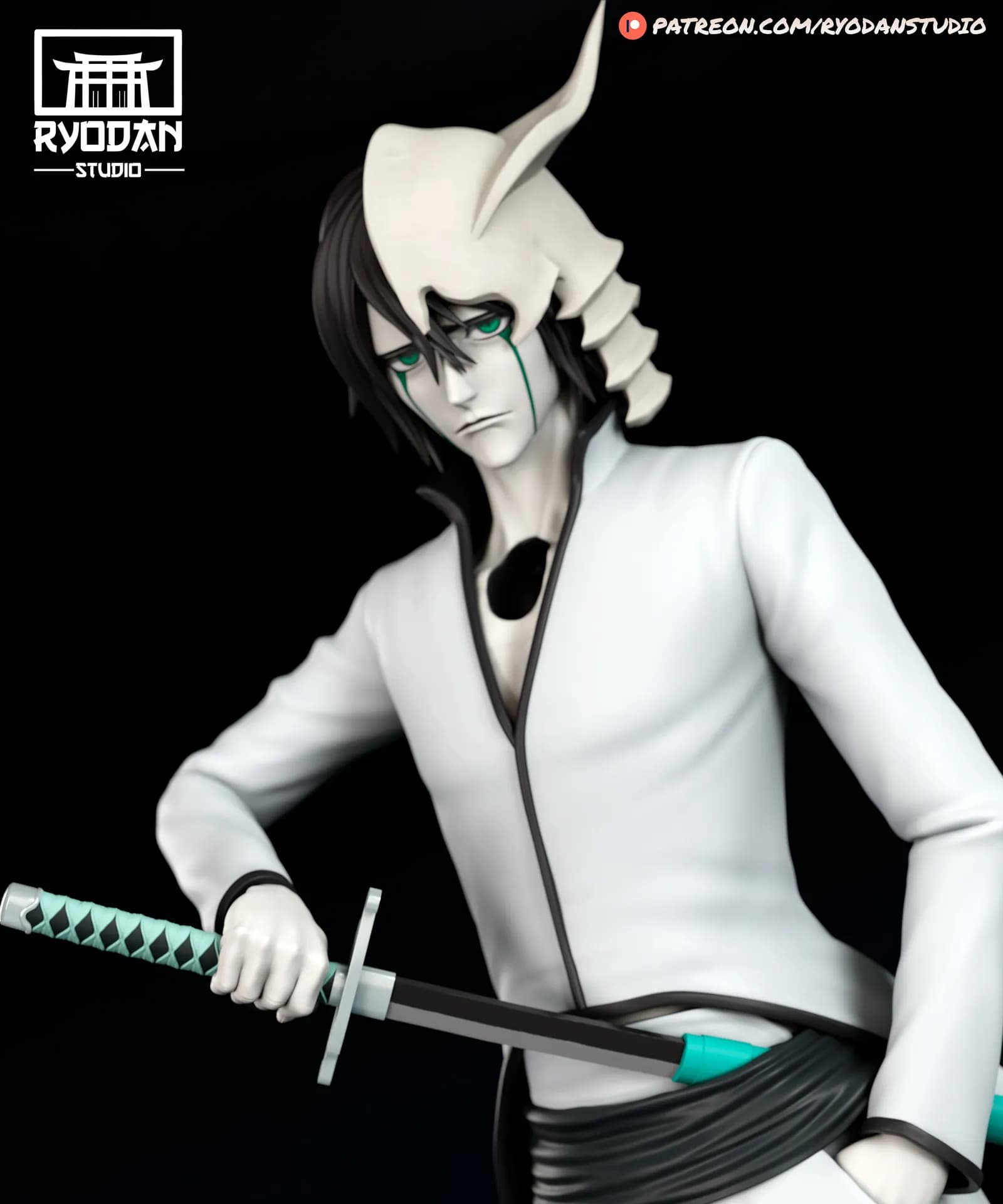 STL - Ulquiorra Cifer Figuras de Acción render 2