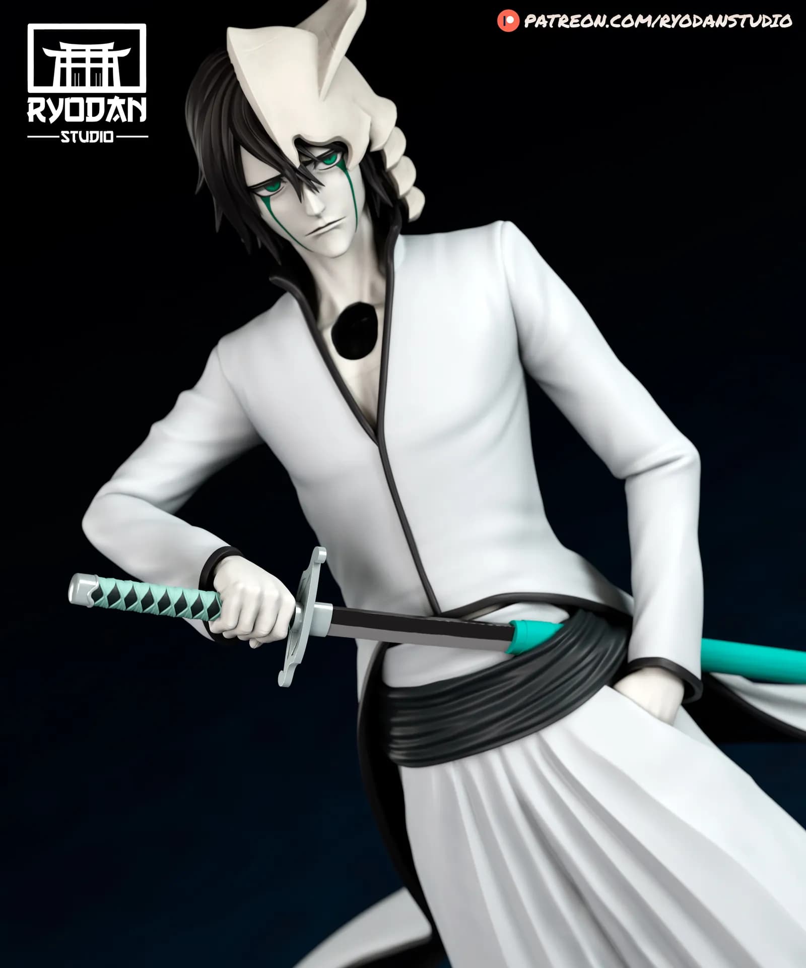 STL - Ulquiorra Cifer Figuras de Acción render 3