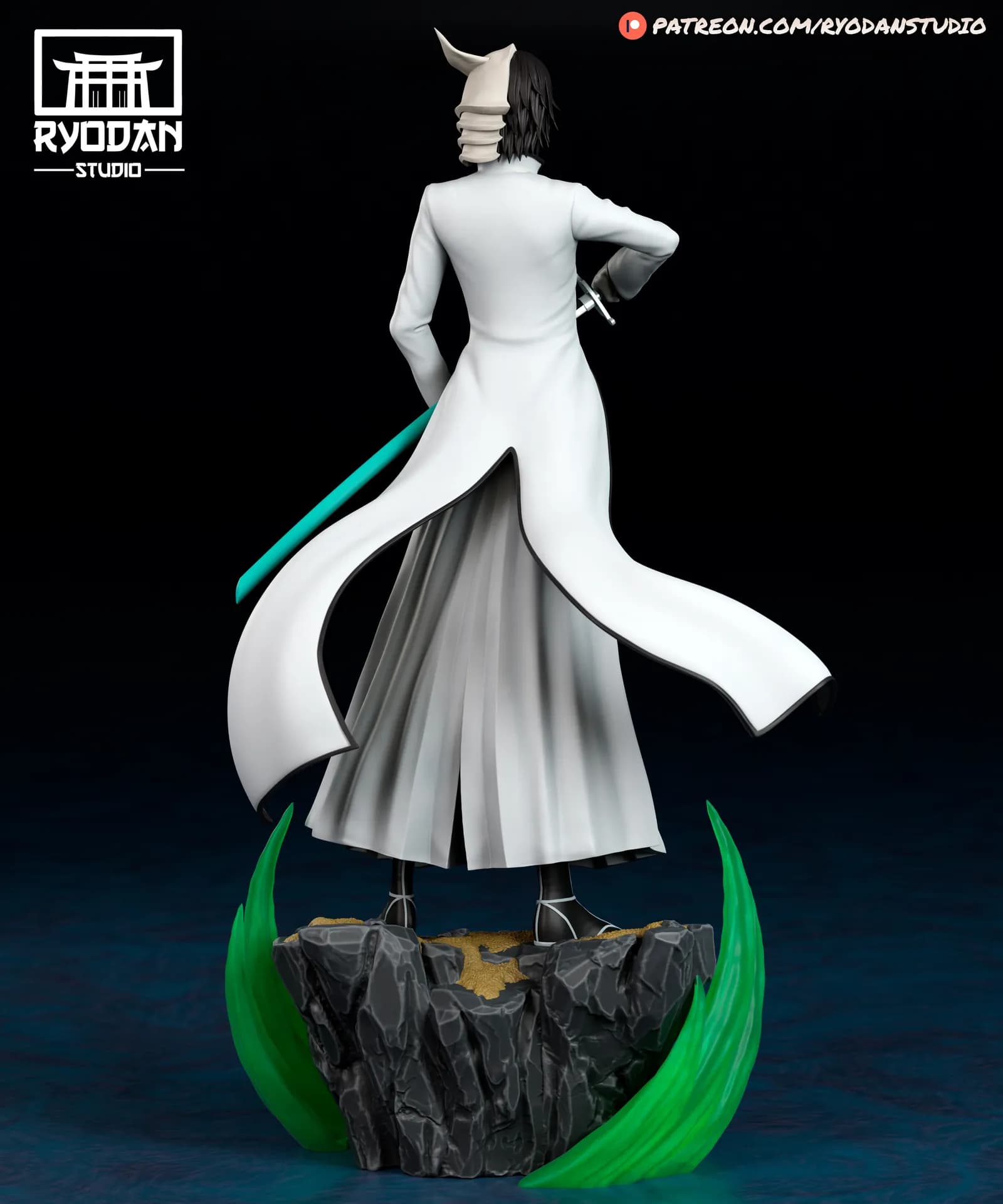 STL - Ulquiorra Cifer Figuras de Acción render 5