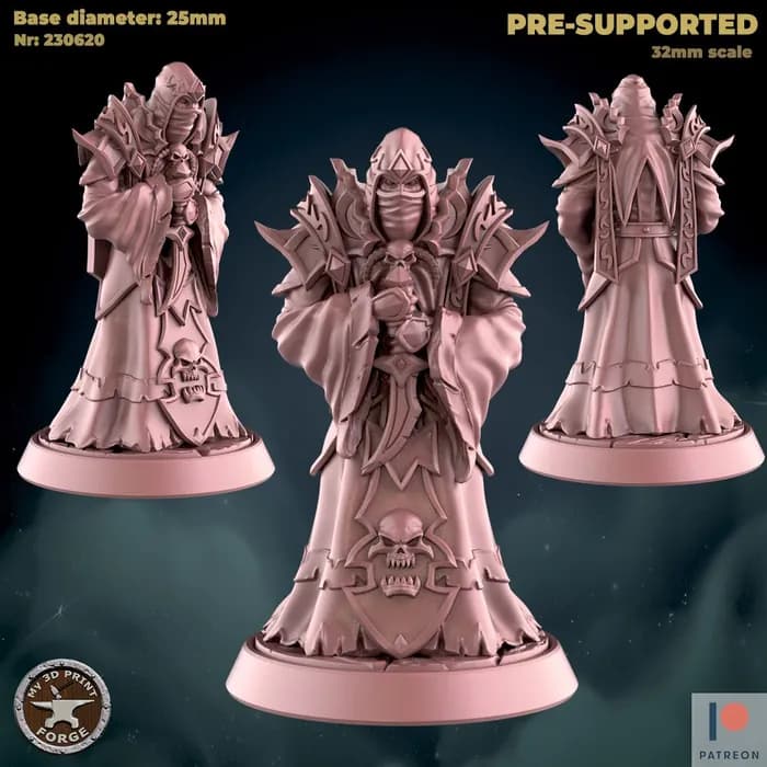 STL - undead acolyte with dagger