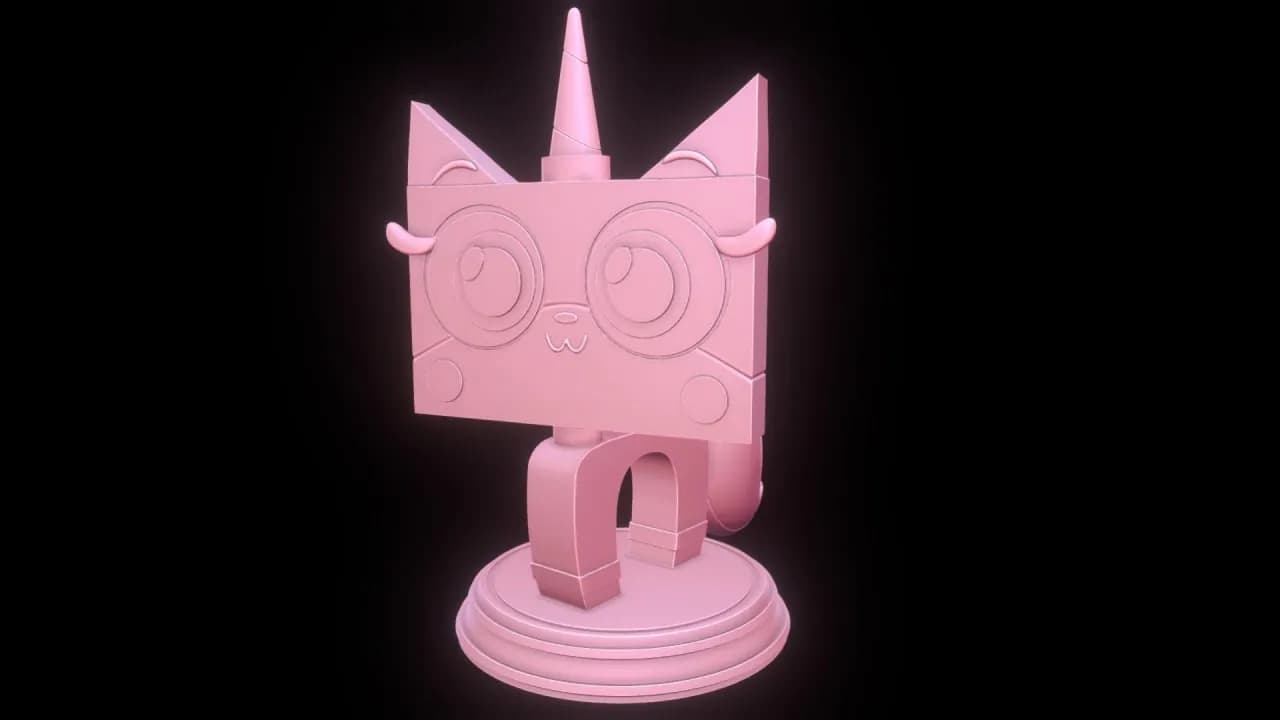 STL - Unikitty figura de unicornio