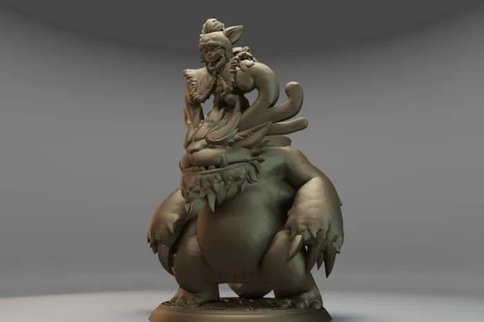 STL - unu and willump league of legends render 2