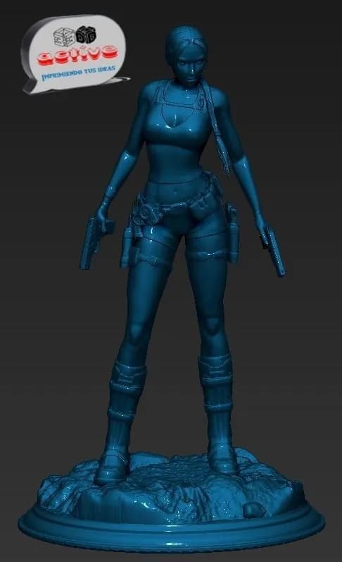 STL - uploads files 2191935 lara+croft