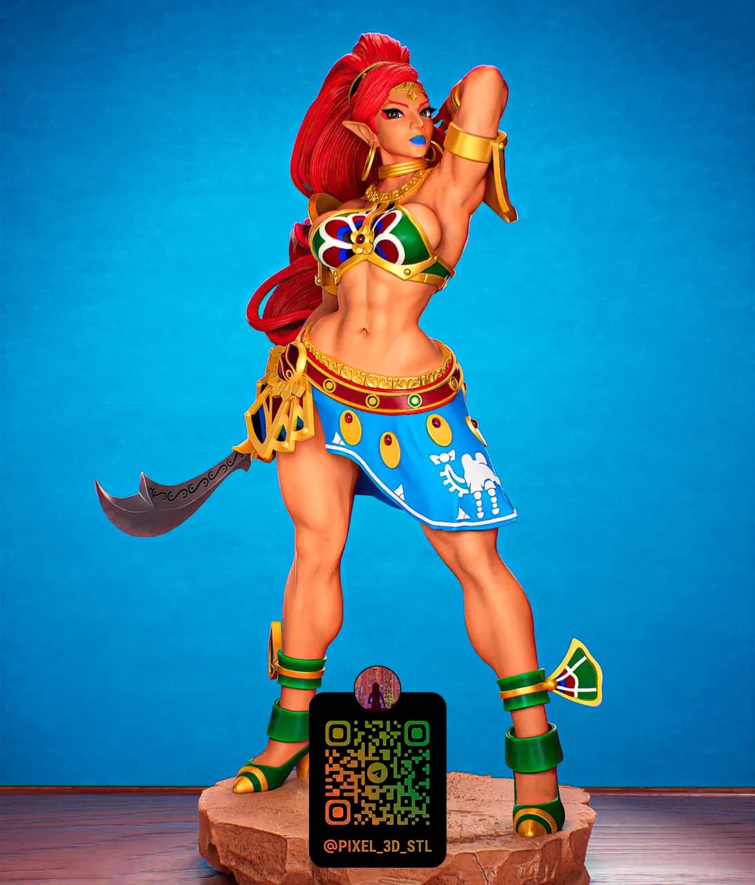 STL - Urbosa Zelda Breath of the Wild