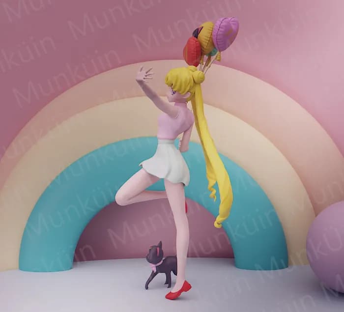 STL - usagi san render 3