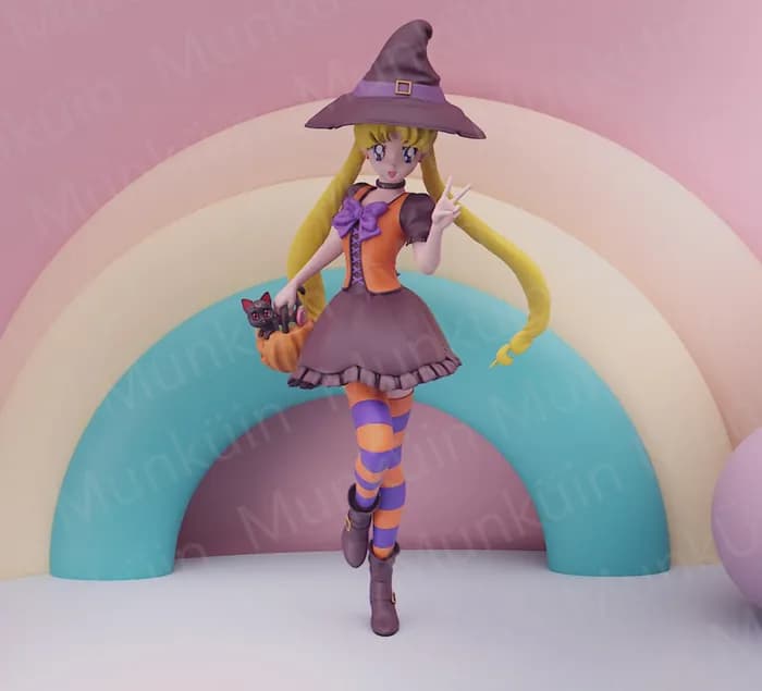STL - usagi witch z