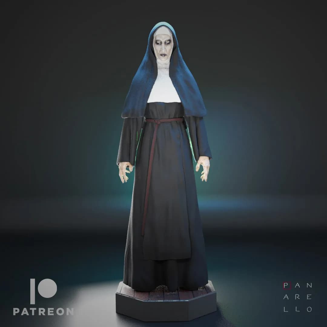 STL - Valak La Monja render 3