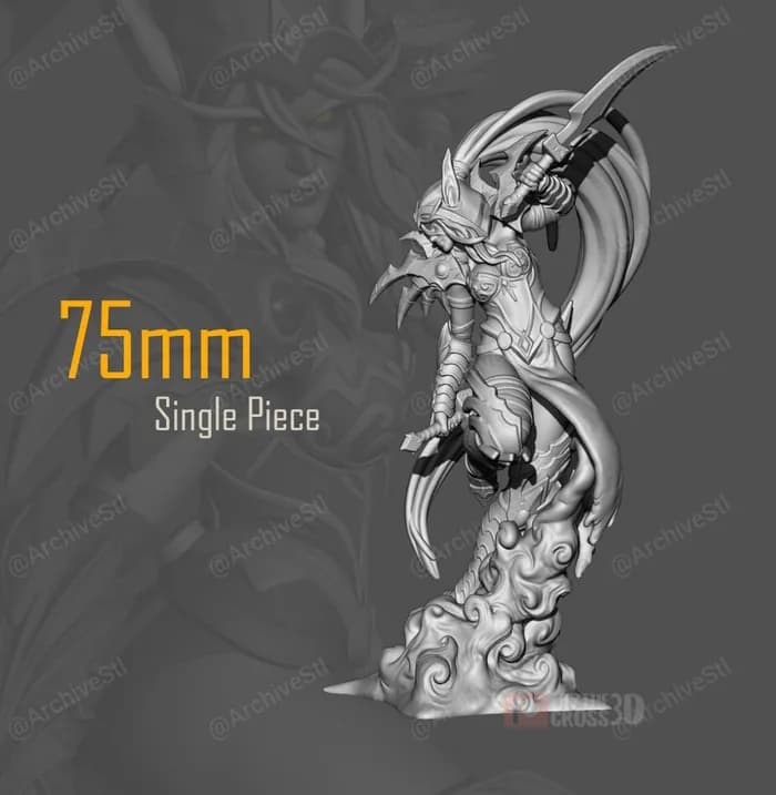 STL - Valeera Sanguinar Figura