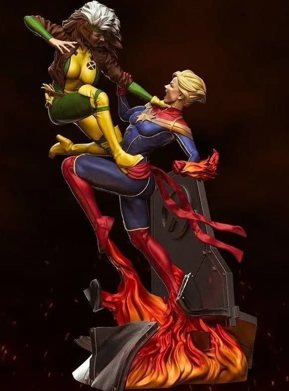 STL - vampira vs capitã marvel