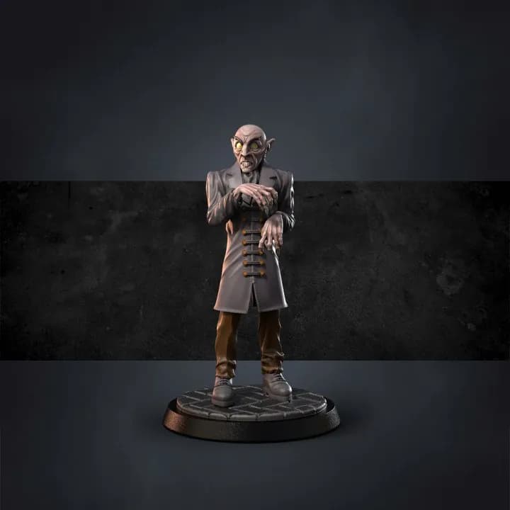 STL - Vampiro aristócrata estilizad