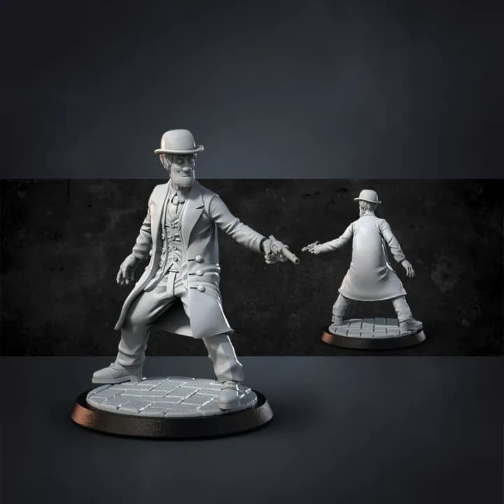 STL - Vampiro aristócrata estilizad