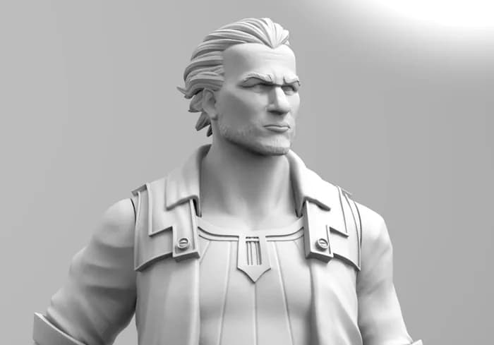 STL - vander render 3