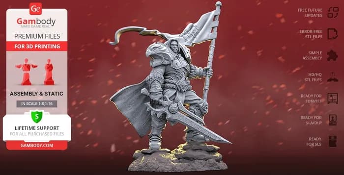 STL - varian wrynn render 4