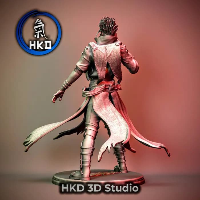 STL - Vash the Stampede Figura 3D render 5
