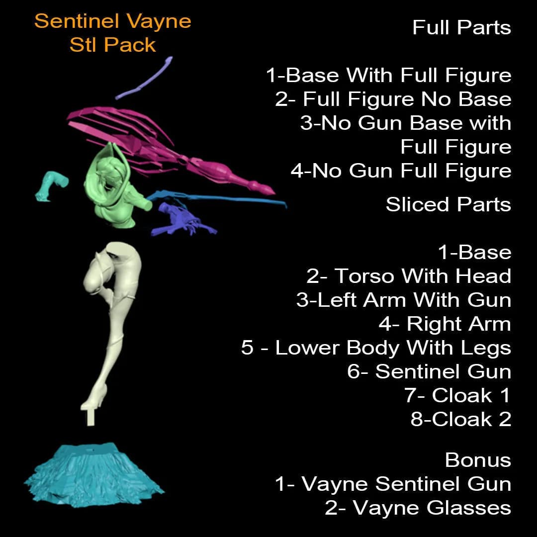 STL - Vayne Sentinel