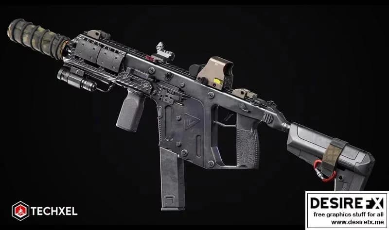 STL - Vector SMG personalizado