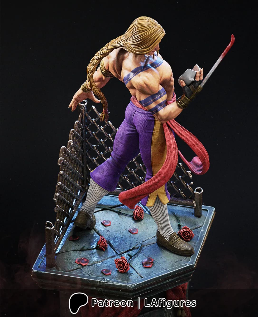 STL - Vega de Street Fighter render 3