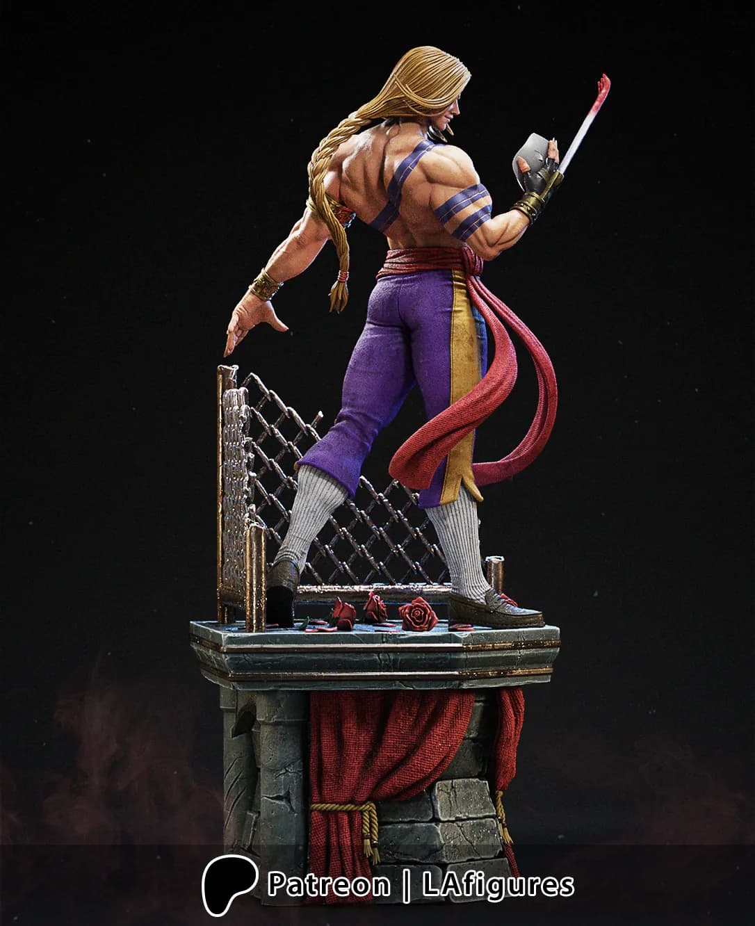 STL - Vega de Street Fighter render 5