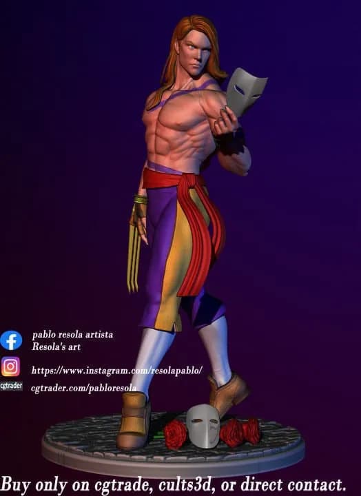 STL - vega street figther