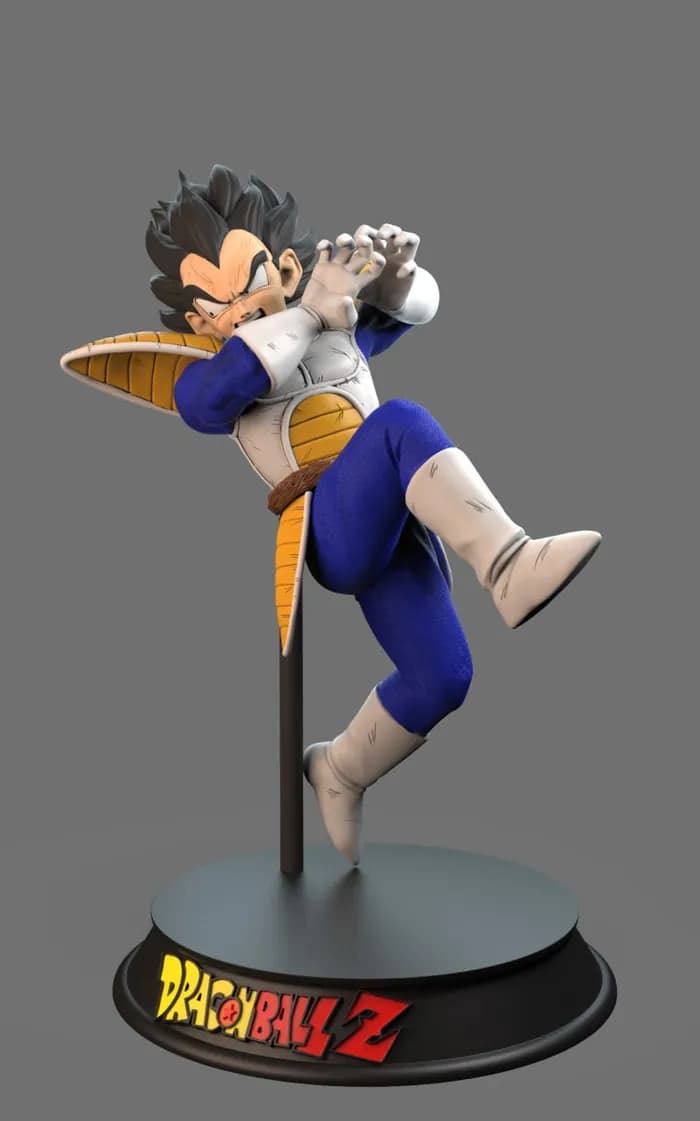 STL - vegeta galick gun