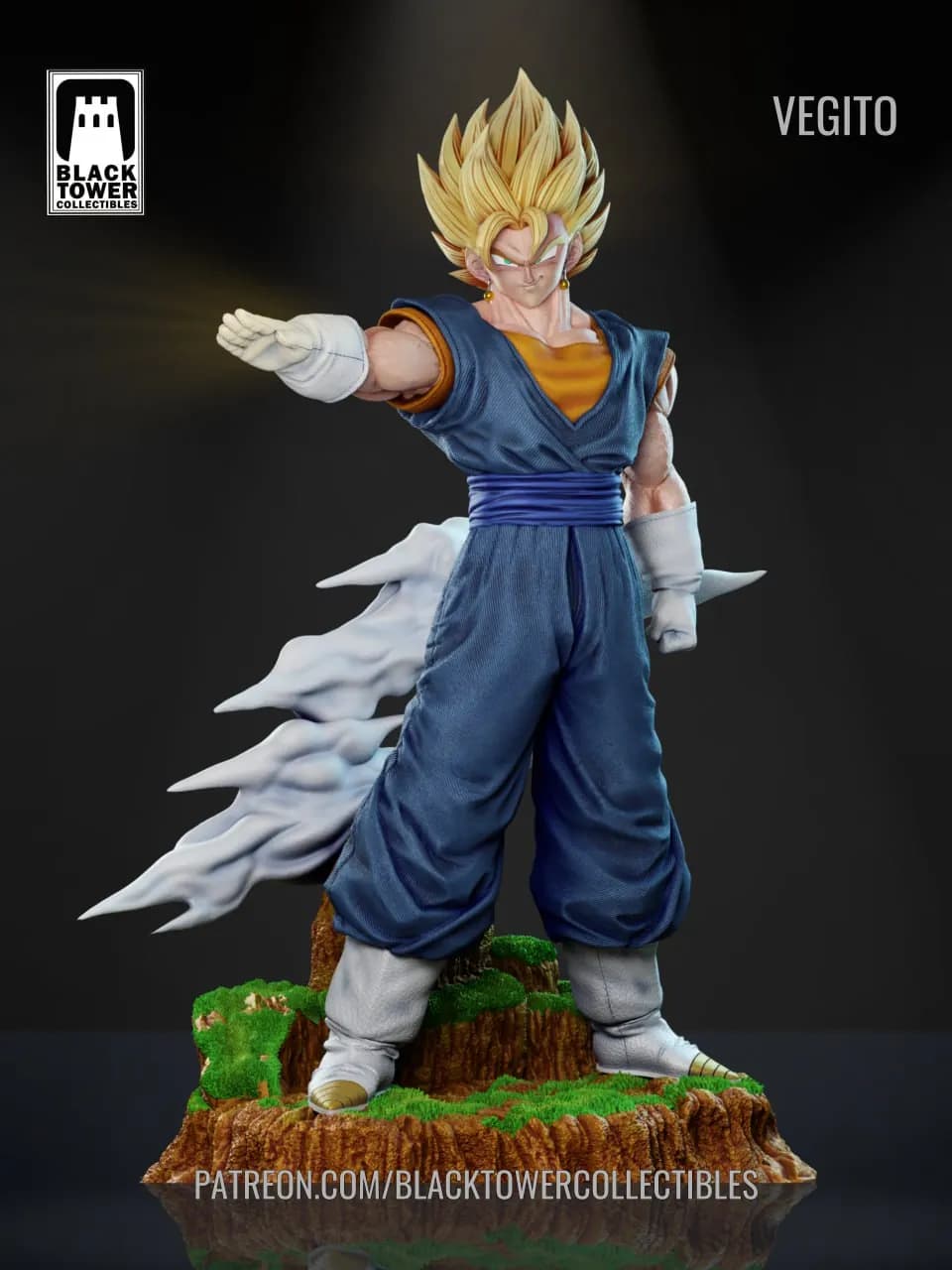 STL - Vegetto 2 render 2