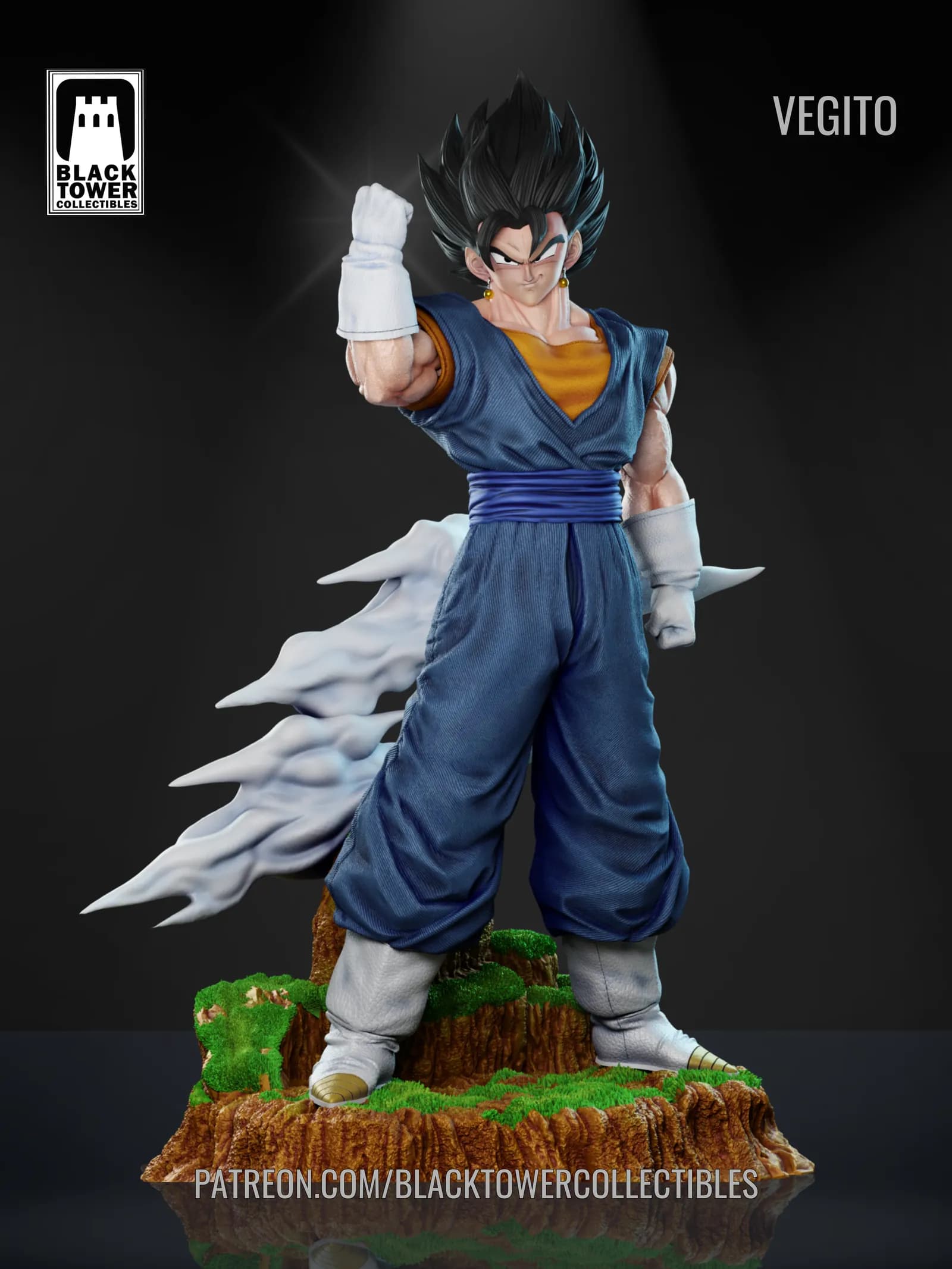 STL - Vegetto 2 render 4