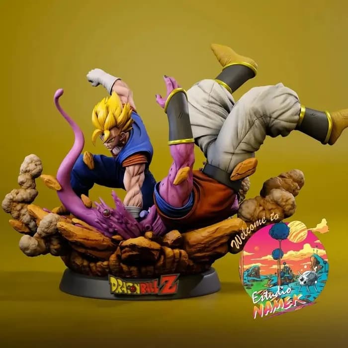 STL - vegito vs buu gohan