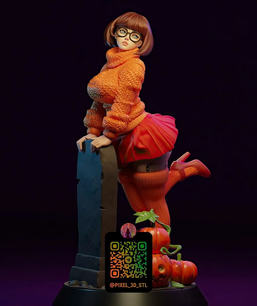 STL - Velma Dinkley Scooby Doo