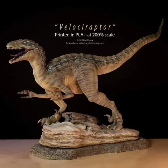 STL - velociraptor 2